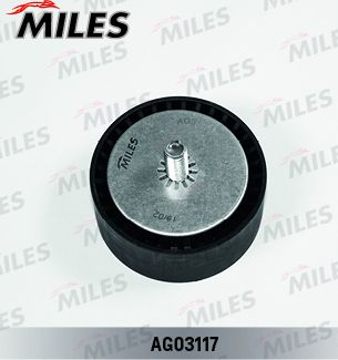 Направляющий (ведущий) ролик приводного поликлинового ремня Miles. Артикул AG03117