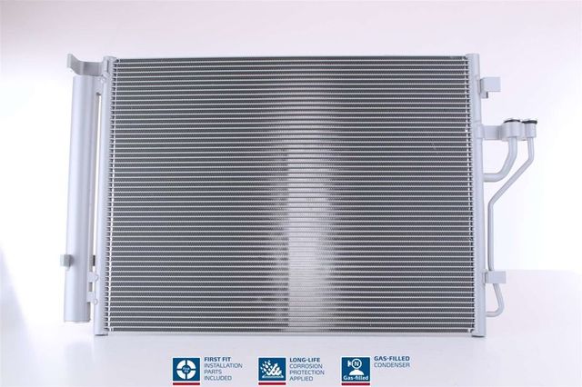 Радиатор кондиционера (конденсатор) Nissens (алюминий). Артикул 940353