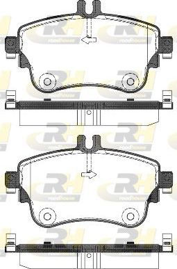 Тормозные колодки RoadHouse. Артикул 21487.08