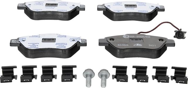 Тормозные колодки ATE передние для Fiat Panda II 2004-2013. Артикул 13.0460-3826.2