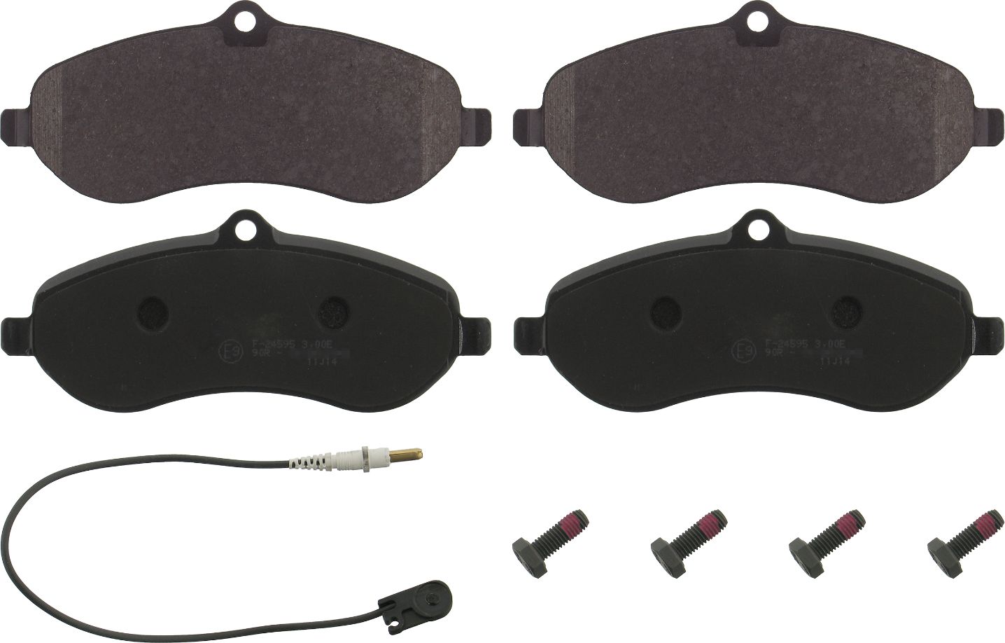 Тормозные колодки Blue Print. Артикул ADT342207