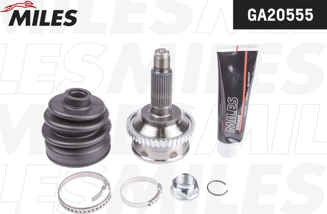 Шрус наружный (граната) Miles передний для Mazda 626 V (GF) 1998-2002. Артикул GA20555