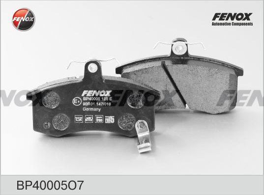 Тормозные колодки Fenox. Артикул BP40005O7