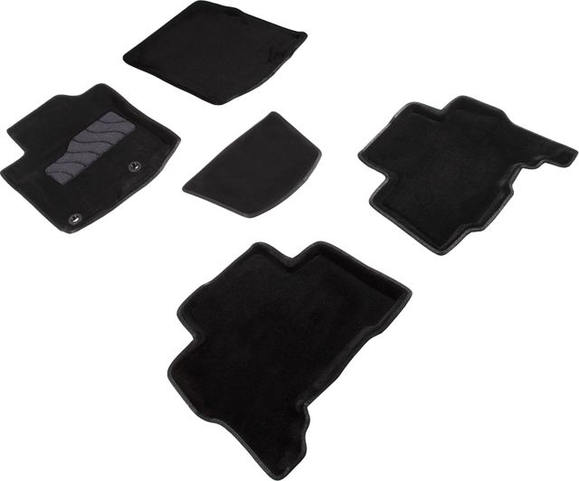 Коврики Seintex 3D ворсовые для салона Toyota Land Cruiser Prado 150 2017-2026. Артикул 81971