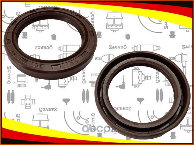 Сальник коленчатый вал, распределительный вал (Quartz). Артикул QZ-7700273776