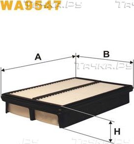 Воздушный фильтр WIX Filters. Артикул WA9547