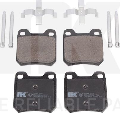 Тормозные колодки NK. Артикул 223604