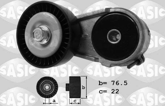 Натяжной ролик (натяжитель) приводного клинового зубчатого ремня Sasic. Артикул 1626149