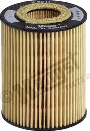 Масляный фильтр Hengst. Артикул E22H D88