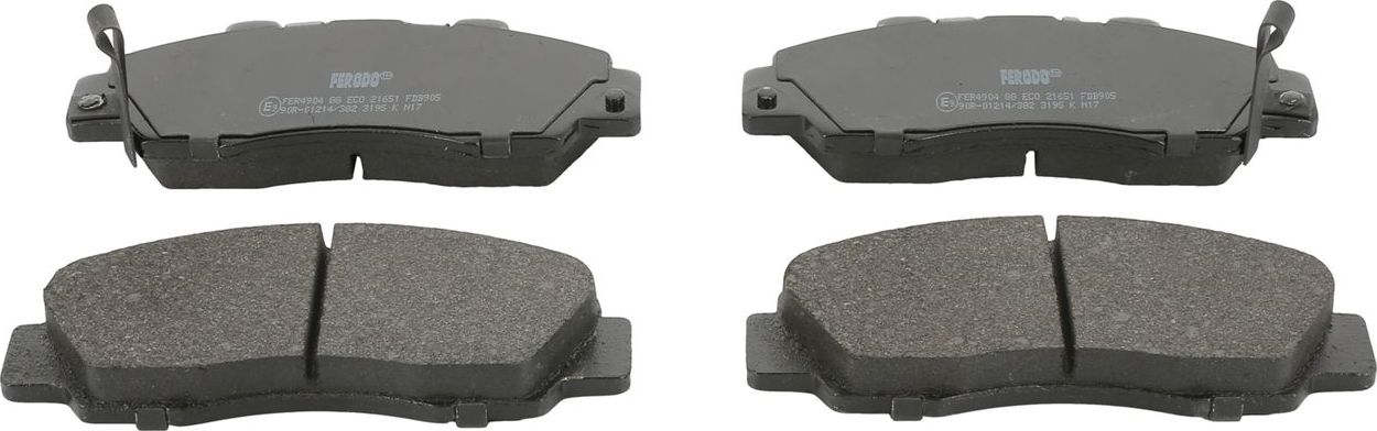 Тормозные колодки Ferodo Premier Eco Friction. Артикул FDB905