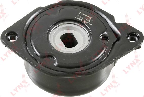 Натяжной ролик (натяжитель) приводного клинового зубчатого ремня LYNXauto. Артикул PT-3170