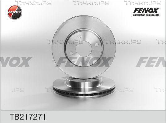 Тормозной диск Fenox передний для Ford Mondeo II 1996-2000. Артикул TB217271