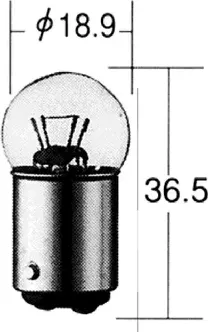 Лампа накаливания (Koito). Артикул 3870