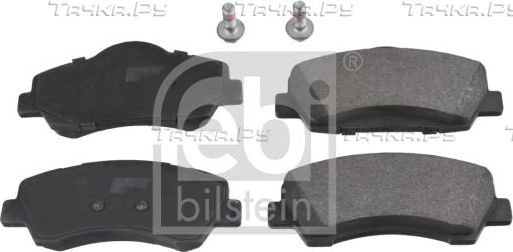 Тормозные колодки Febi Bilstein передние для Citroen C-Elysee I 2012-2026. Артикул 116424