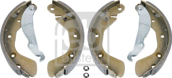 Тормозные колодки Febi Bilstein задние для Opel Corsa B 1993-2000. Артикул 17456
