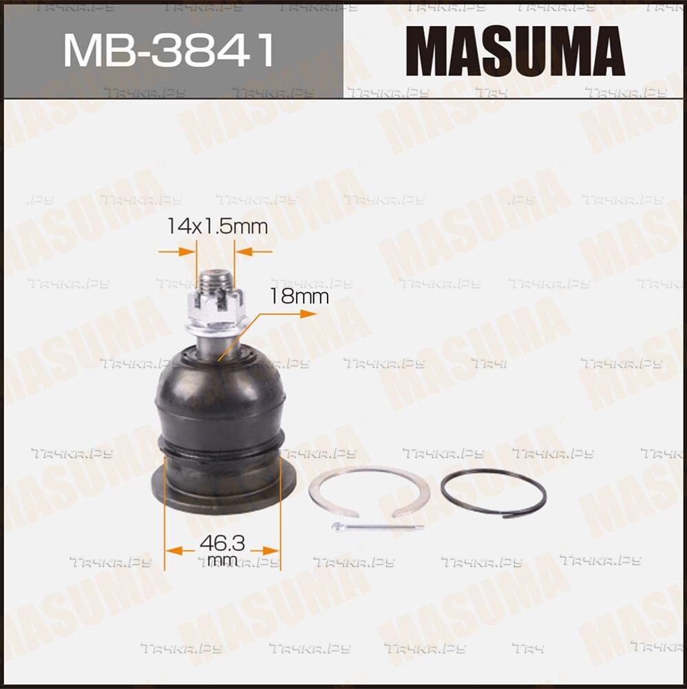 Шаровая опора Masuma передняя передняя правая/левая верхняя для Toyota 4Runner V 2010-2026. Артикул MB-3841