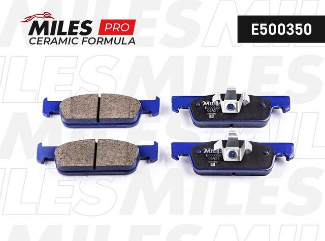 Тормозные колодки Miles (Керамика) передние для Smart Forfour II ((W453) 2014-2026. Артикул E500350