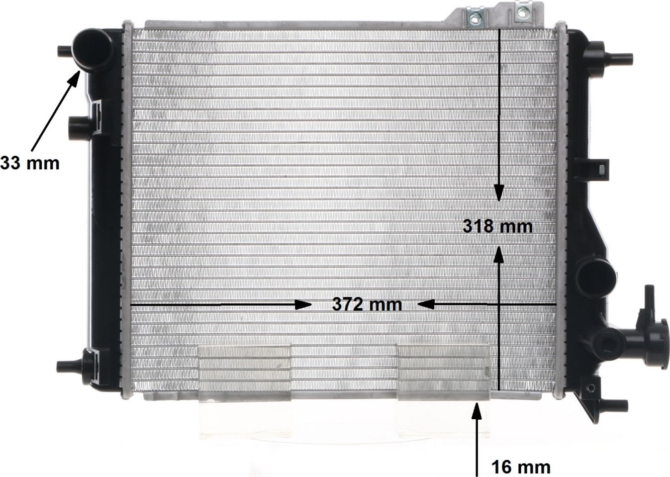 Радиатор охлаждения двигателя Mahle Behr. Артикул CR 1115 000S