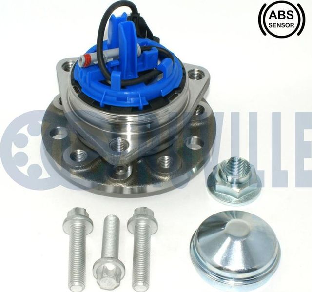 Ступица колеса с интегрированным подшипником (в сборе) Ruville передняя для Opel Astra H 2004-2014. Артикул 221272