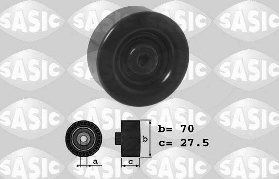 Направляющий (ведущий) ролик приводного поликлинового ремня Sasic. Артикул 1626120