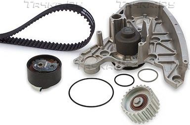 Помпа (водяной насос) с комплектом ремня ГРМ Gates PowerGrip® для IVECO Daily V 2011-2014. Артикул KP15592XS