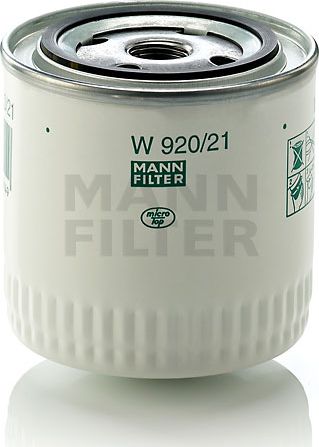 Масляный фильтр Mann-Filter для Москвич 2141 1994-1997. Артикул W 920/21