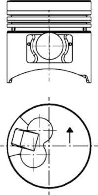 Поршневая група Kolbenschmidt. Артикул 40059610