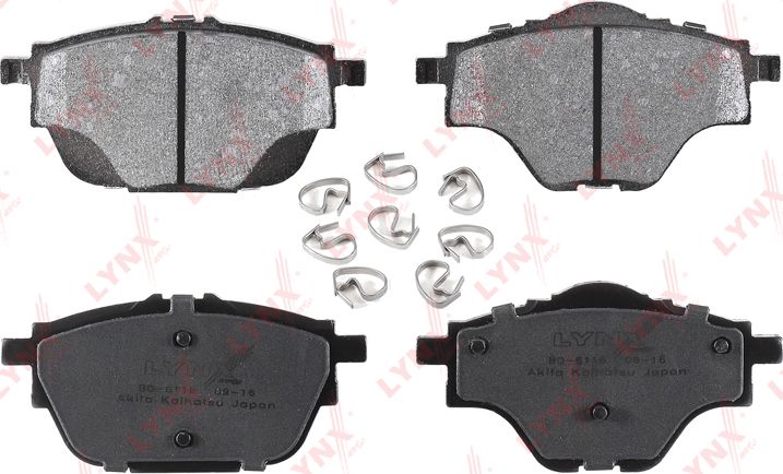 Тормозные колодки LYNXauto. Артикул BD-6116