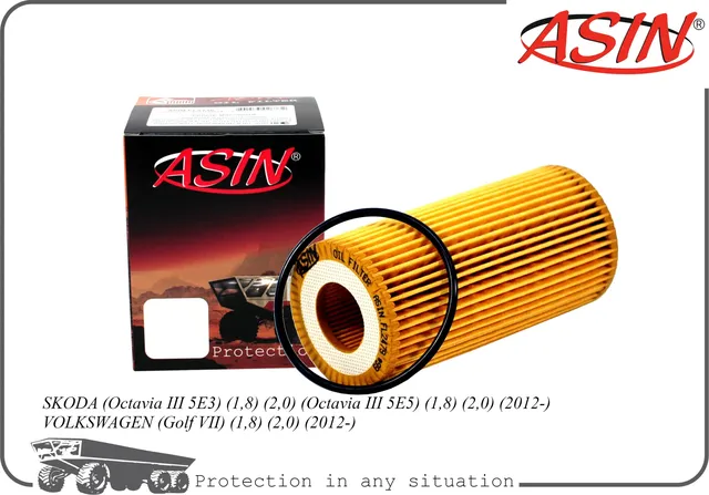 Фильтр масляный 06L115562ASIN.FL2479 ASIN Asin. Артикул ASINFL2479