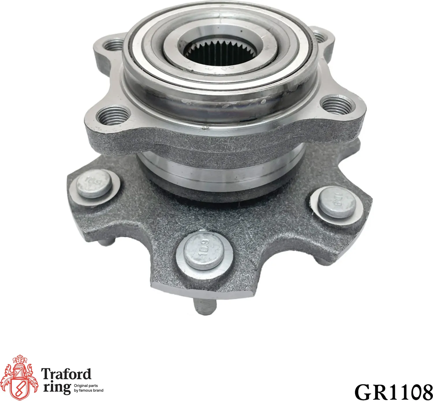 Ступица Mitsubishi Pajero IV (06-) (задн. в сборе с подшип.) (Traford Ring). Артикул GR1108