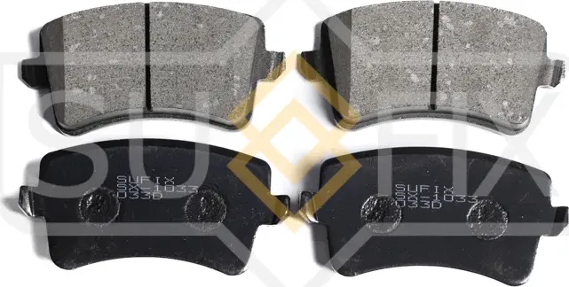 Колодки дисковые тормозные задние правые/левые AUDI A4 Allroad B8 (8KH) 2009-201 (Sufix). Артикул SX1033