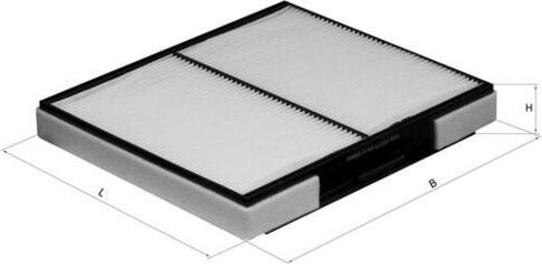 Салонный фильтр Mahle. Артикул LA 440