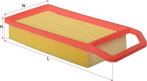 Воздушный фильтр Sakura. Артикул A-21090