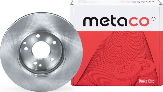 Диск тормозной передний вентилируемый (Metaco). Артикул 3050180