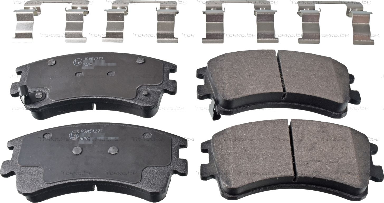 Тормозные колодки Blue Print передние для Mazda 6 I (GG) 2002-2008. Артикул ADM54277