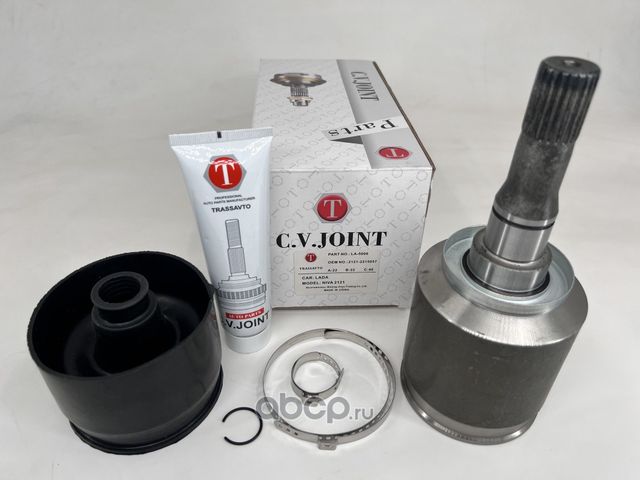 Шрус внутренний | перед лев |22/22 (Trassavto). Артикул LA5006