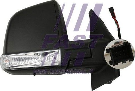 Зеркало боковое Fast правое для Fiat Doblo II 2010-2026. Артикул FT88349
