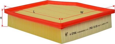 Воздушный фильтр Sakura. Артикул A-33990