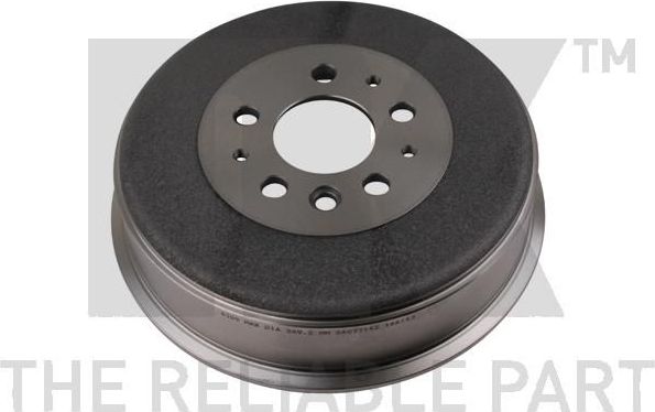 Тормозной барабан NK задний для Volkswagen Transporter T4 1990-2003. Артикул 264709