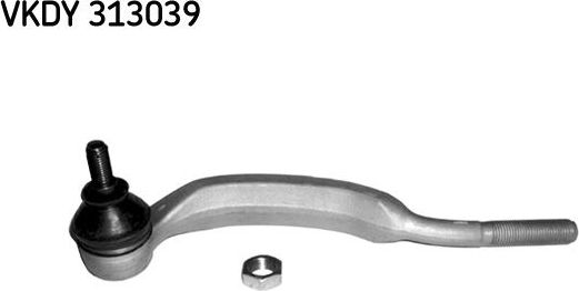 Наконечник рулевой тяги SKF правый для Peugeot 407 2004-2011. Артикул VKDY 313039