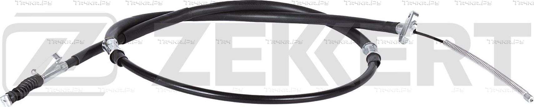 Трос ручника (тросик ручного тормоза) Zekkert. Артикул BZ-1361