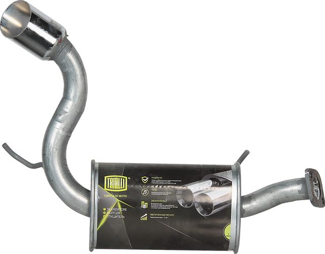 Глушитель (задняя часть) Trialli для Chevrolet Captiva I 2006-2016. Артикул EMM 0512