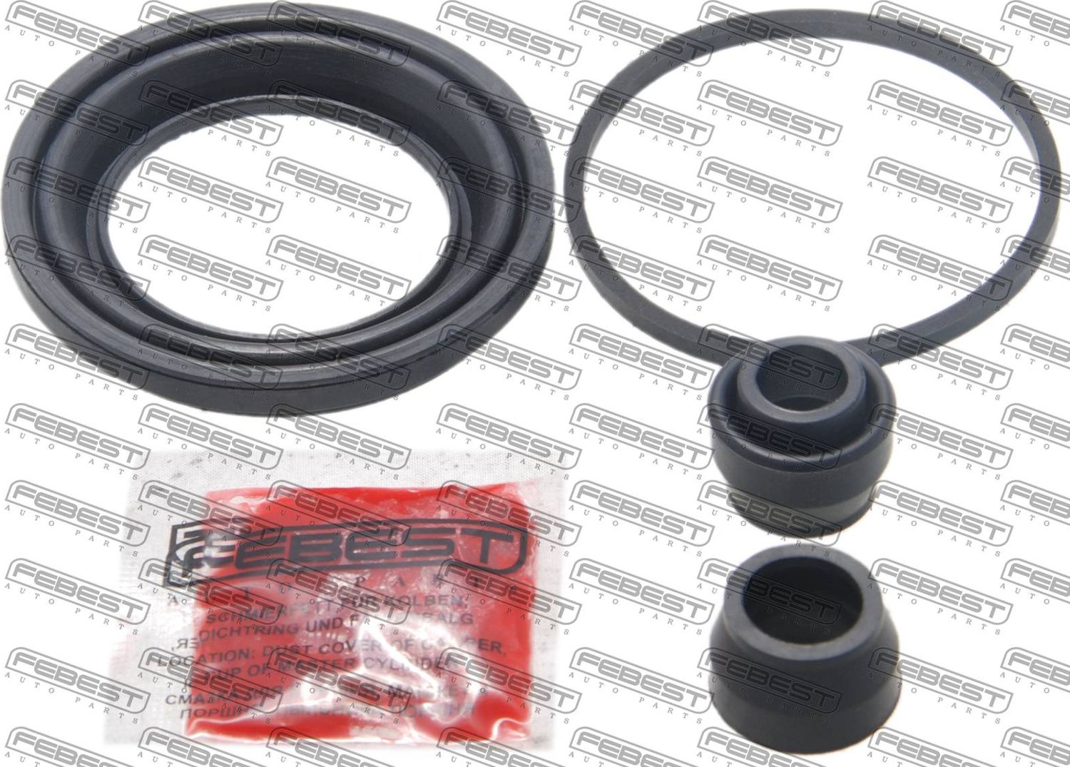 Ремкомплект тормозного суппорта Febest. Артикул 0475-H77F