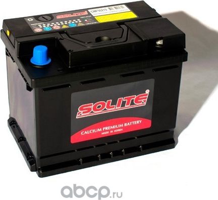 АКБ 62 А/ч о.п. Solite ток 600 242 х 174 х 189 Solite. Артикул CMF56219