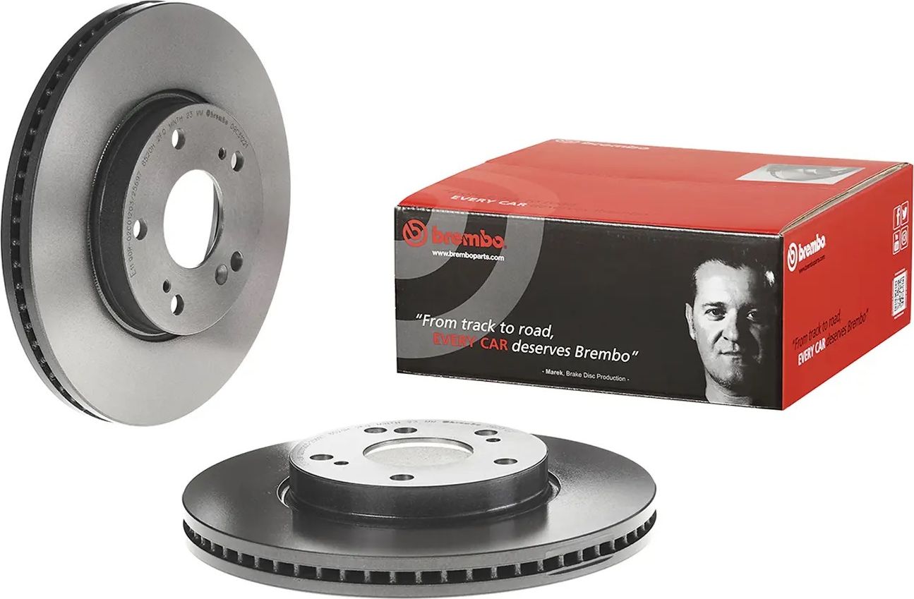 Тормозной диск Brembo PRIME LINE - UV Coated. Артикул 09.C312.21