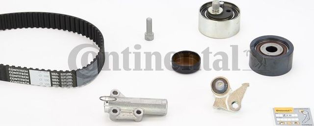 Ремень ГРМ с роликами (комплект) ContiTech для Audi A4 III (B7) 2002-2006. Артикул CT1015K2