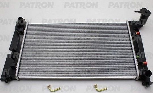 Радиатор охлаждения двигателя Patron для Toyota Corolla E120, E130 2001-2007. Артикул PRS3350