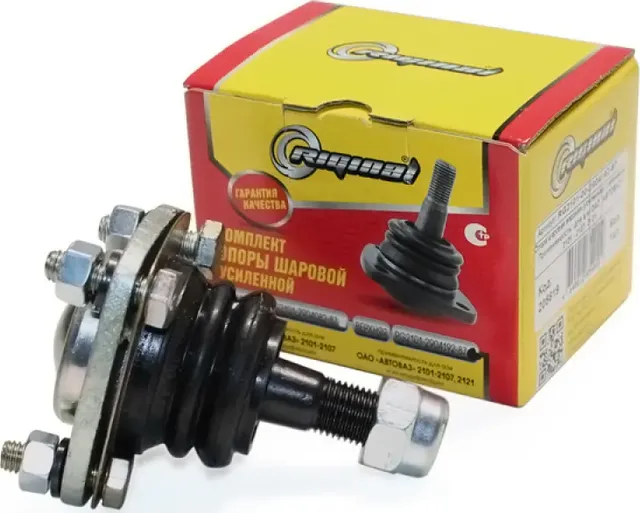 Опора шаровая для а/м ВАЗ-2101-07,2121 верхняя (усиленная) с крепежом Riginal Riginal. Артикул RG2101290419287