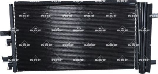 Радиатор кондиционера (конденсатор) NRF EASY FIT для BMW X1 II (F48) 2020-2026. Артикул 350544