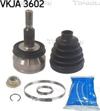 Шрус внутренний (граната) SKF. Артикул VKJA 3602